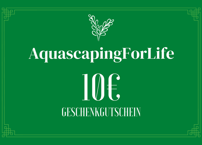 AquascapingForLife - Gutschein - AquascapingForLife