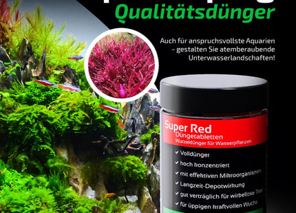 Düngetabletten Super Red fürs Aquarium - AquascapingForLife